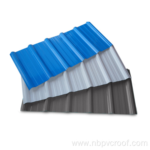 anti corrosion pvc roof sheet tile for warehouse